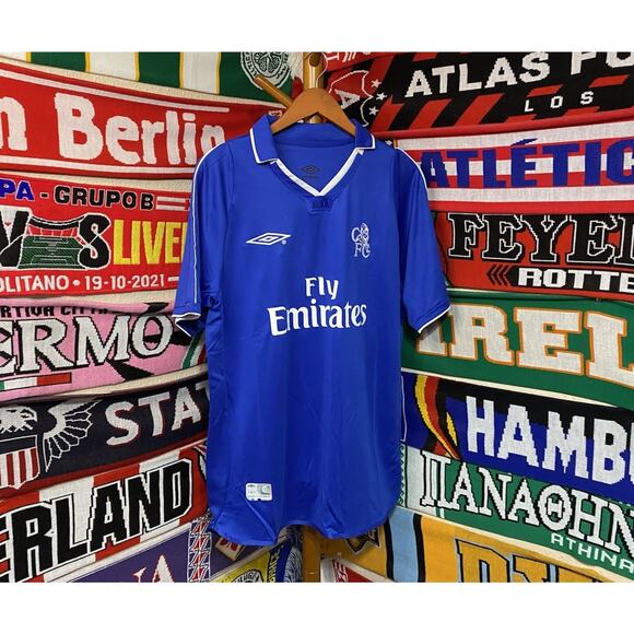 Chelsea | Men’s Large Retro 01/03 Home Jersey - Picture 6 of 7